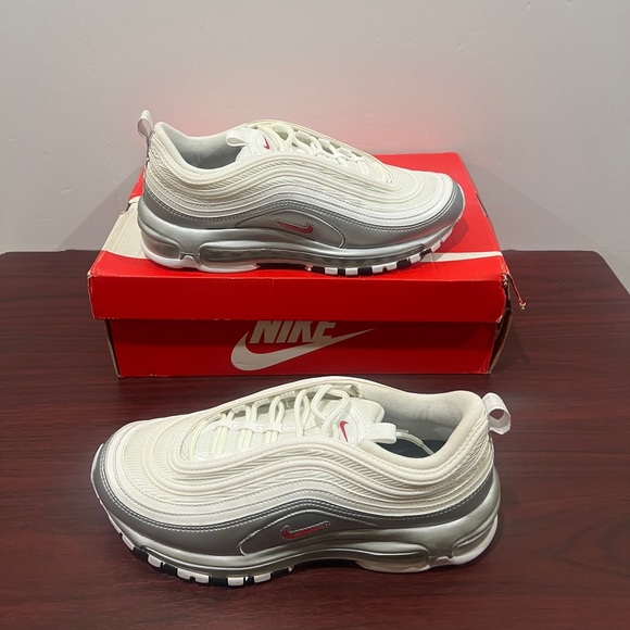 Nike, Air Max 97 QS, AT5458 100, White & Grey - Picture 9 of 14